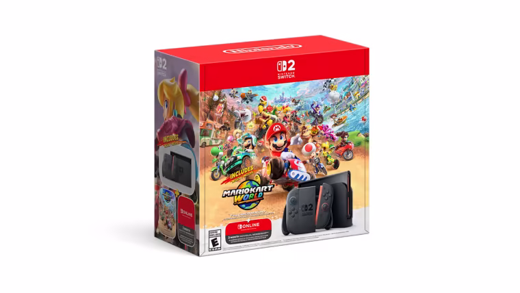 Le pack Nintendo Switch 2 avec Mario Kart World