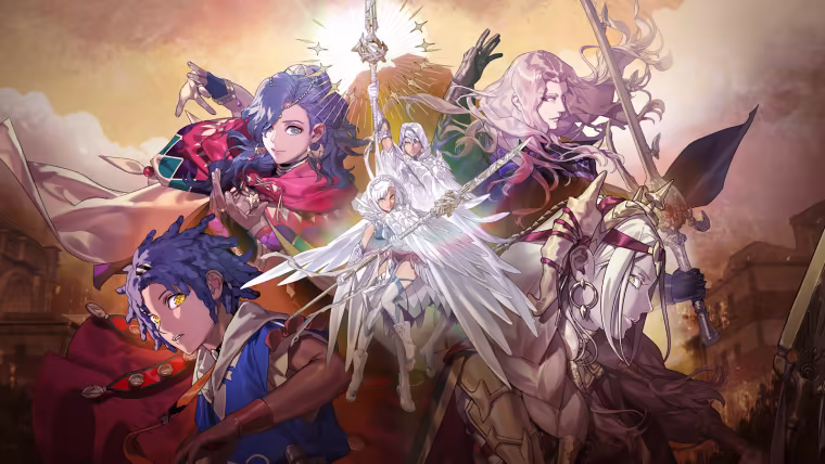 Key art de Fire Emblem: Fortune's Weave