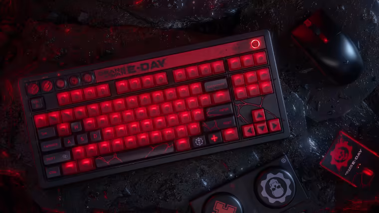 Gears of War: E-Day : 8BitDo sort clavier et souris aux couleurs du jeu