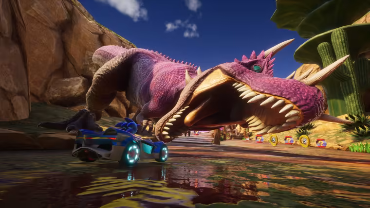 Sonic Racing: CrossWorlds Année 2 : Godzilla, FF7 et baisse de prix