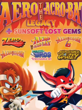 Aero The Acro-Bat Legacy + Sunsoft Lost Gems