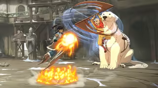 Capture 1 de Avatar Legends: The Fighting Game