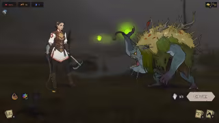 Capture 1 de Deathless. The Hero Quest