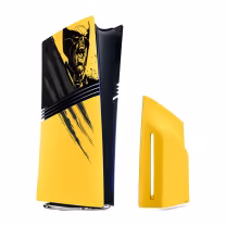 Façades pour console PS5 Pro — Édition limitée Marvel's Wolverine Battle Yellow