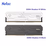 2x16Go DDR4 3200 C16 Netac noir ou blanc