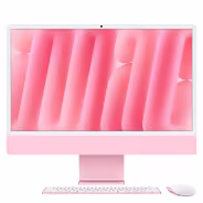 Apple iMac M4 (23.5″, 16 Go, 256 Go, rose)