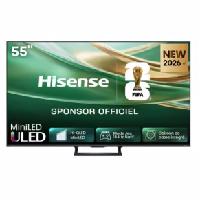 Le téléviseur Mini LED Hisense 55E8S passe en promo chez Carrefour