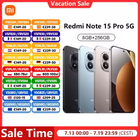 Le Xiaomi Redmi Note 15 Pro 5G 256 Go en belle promo