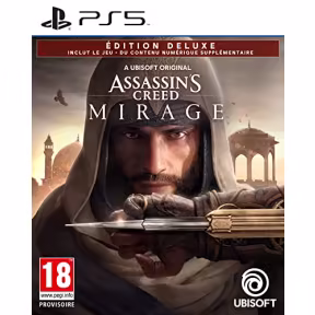 Assassin's Creed Mirage Deluxe soldé sur PS5