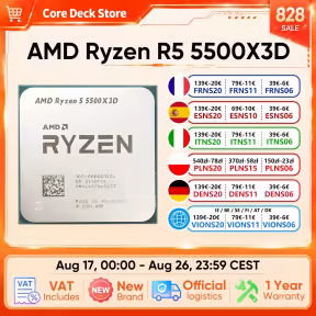 Le Ryzen 5 5500X3D bradé chez AliExpress