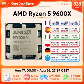Bon plan processeur : le Ryzen 5 9600X d'AMD est bradé