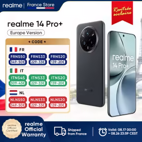 Le Realme 14 Pro+ 256 Go bradé chez AliExpress