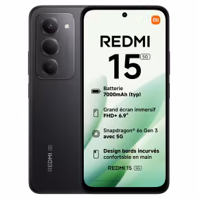 Le Redmi 15 5G en promo chez Carrefour