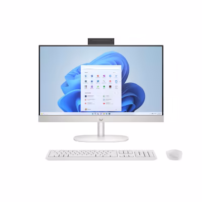 HP All-in-One 24-cr0090nf Ryzen 5 7520U (23.8″, 16 Go, 512 Go)