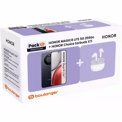 Honor Magic 8 Lite 5G 256 Go Noir