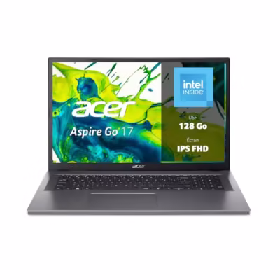 Acer Aspire Go 17 Intel N150 (17,3″, 8 Go, 128 Go)