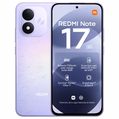 Xiaomi Redmi Note 17 5G 128 Go Violet