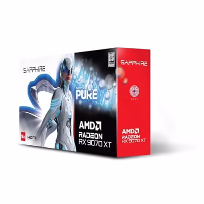 Sapphire Pure AMD Radeon™ RX 9070 XT Gaming OC 16GB Dual HDMI/Dual DP