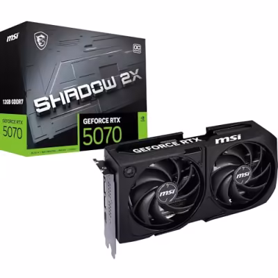 MSI NVIDIA GeForce RTX 5070 12G SHADOW 2X OC