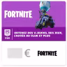 La carte cadeau Fortnite passe sous sa valeur faciale