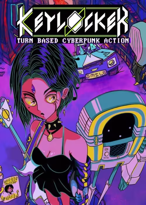 Jaquette : Keylocker: Turn Based Cyberpunk Action