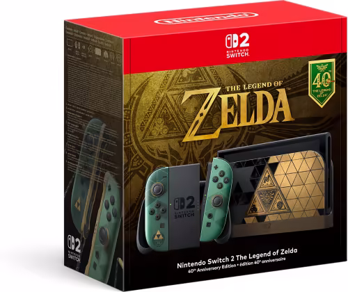Photo : Nintendo Switch 2 The Legend of Zelda 40th Anniversary Edition