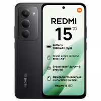 Xiaomi Redmi 15 5G 256 Go Midnight Black